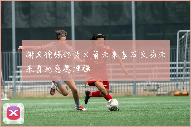 谢泼德崛起为火箭未来基石交易未来首轮意愿增强